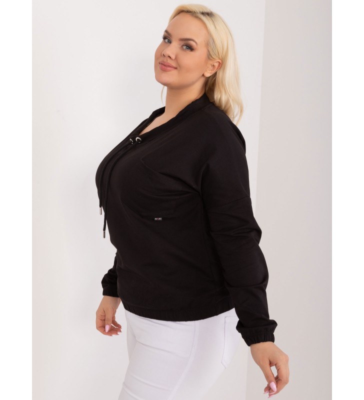 Bluzka plus size RV-BZ-9234.38 czarny