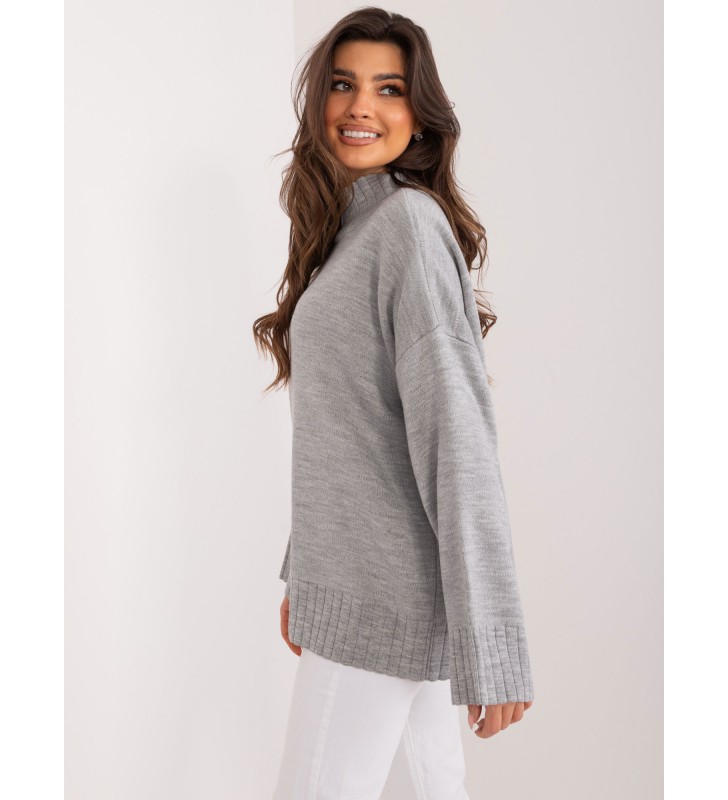 Sweter oversize BA-SW-14149.95 szary