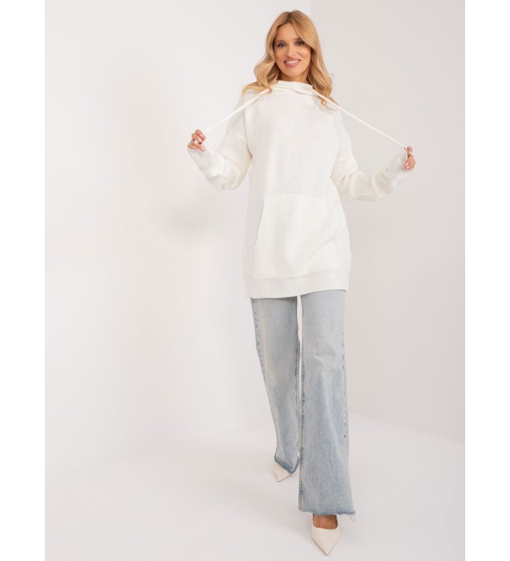 Sweter oversize BA-SW-0593.22 ecru