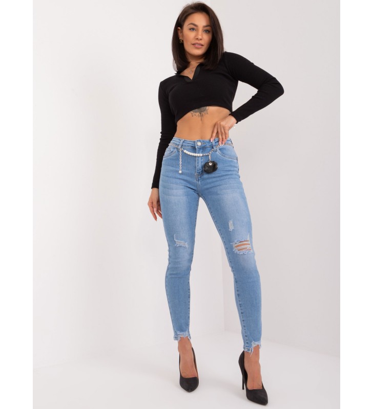 Spodnie jeans jeansowe PM-SP-J1328-16.28X niebieski