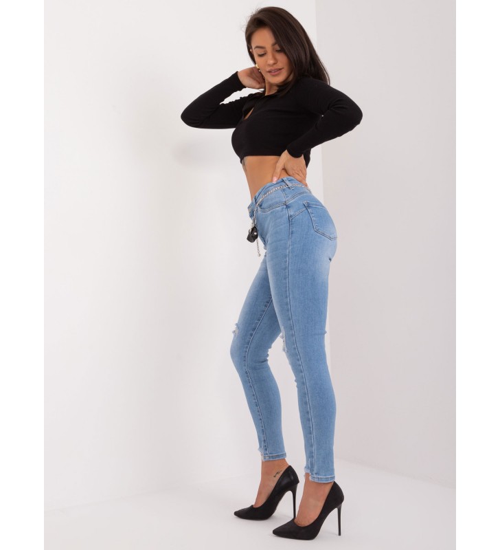 Spodnie jeans jeansowe PM-SP-J1328-16.28X niebieski