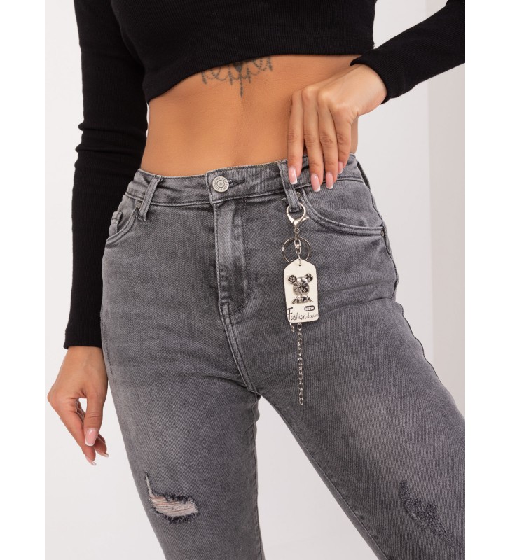 Spodnie jeans jeansowe PM-SP-J1323-11.28X ciemny szary