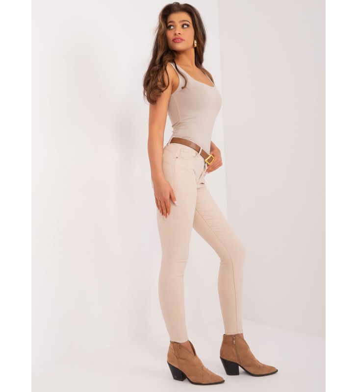 Spodnie jeans jeansowe PM-SP-S0026-59.32X beżowy