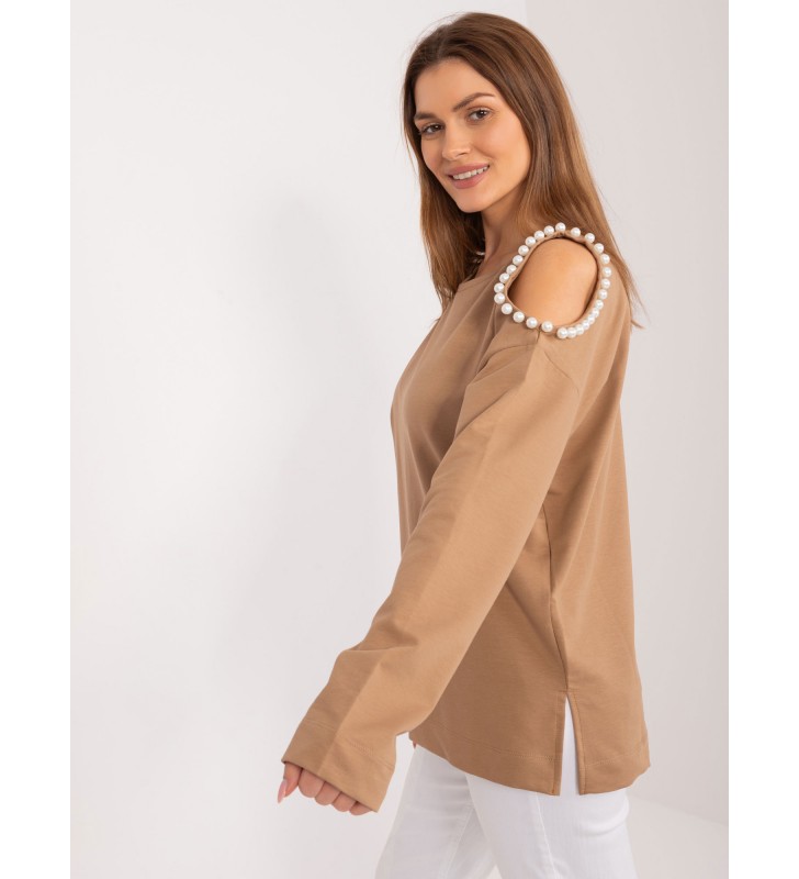 Bluzka longsleeves FA-BZ-9198.26X camelowy