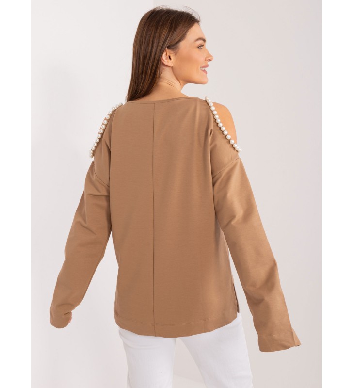 Bluzka longsleeves FA-BZ-9198.26X camelowy