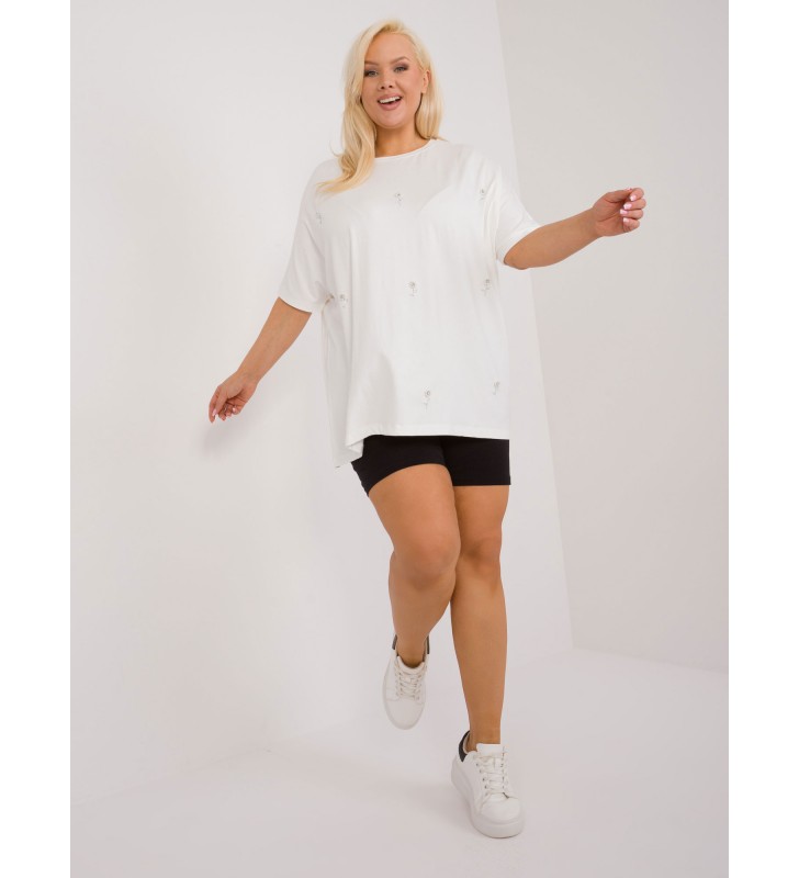 Bluzka plus size FA-BZ-9300.27X ecru