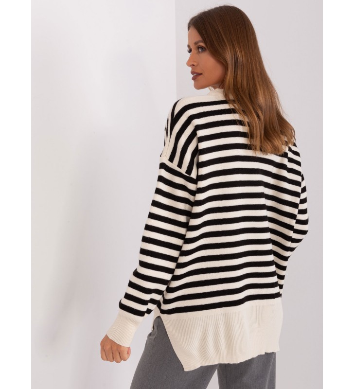 Sweter oversize TO-SW-006.07 jasny beżowy