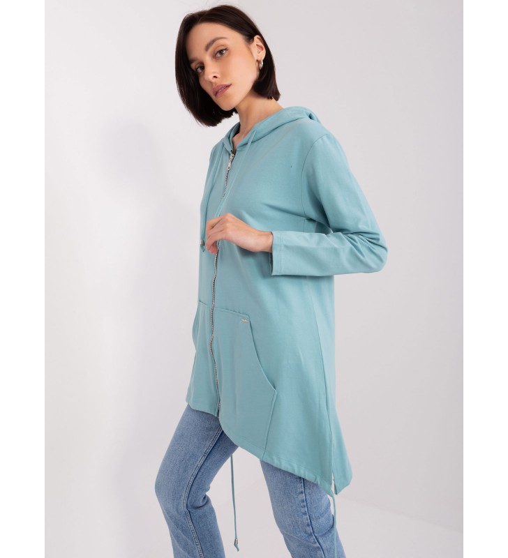 Bluza z kapturem RV-BL-9022.72P mietowy