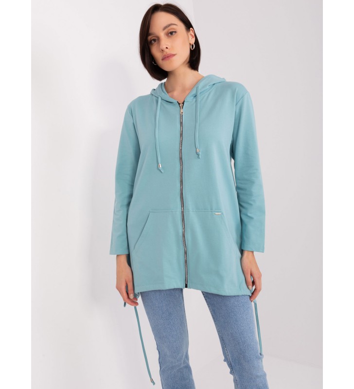 Bluza z kapturem RV-BL-9022.72P mietowy