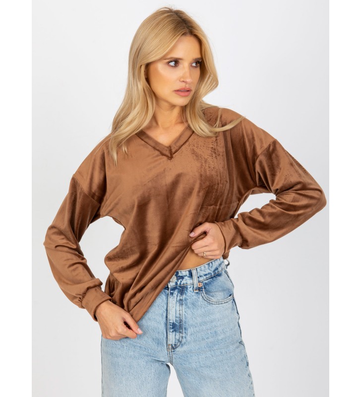 Bluzka longsleeves RP-BZ-8188.22X brązowy