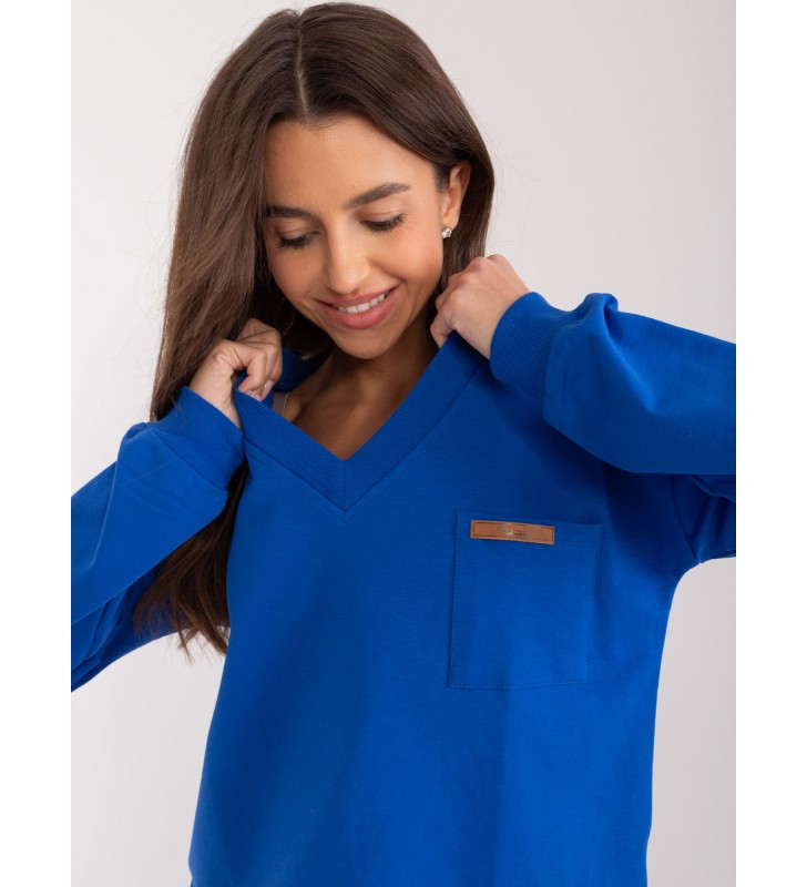 Bluzka longsleeves RV-BZ-9244.19X kobaltowy