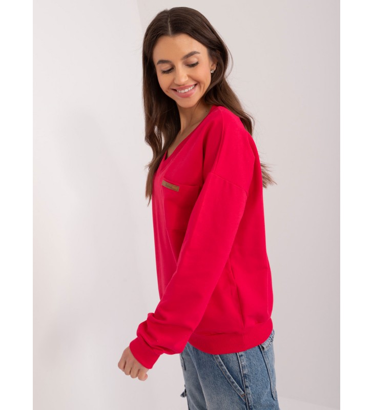 Bluzka longsleeves RV-BZ-9244.19X czerwony