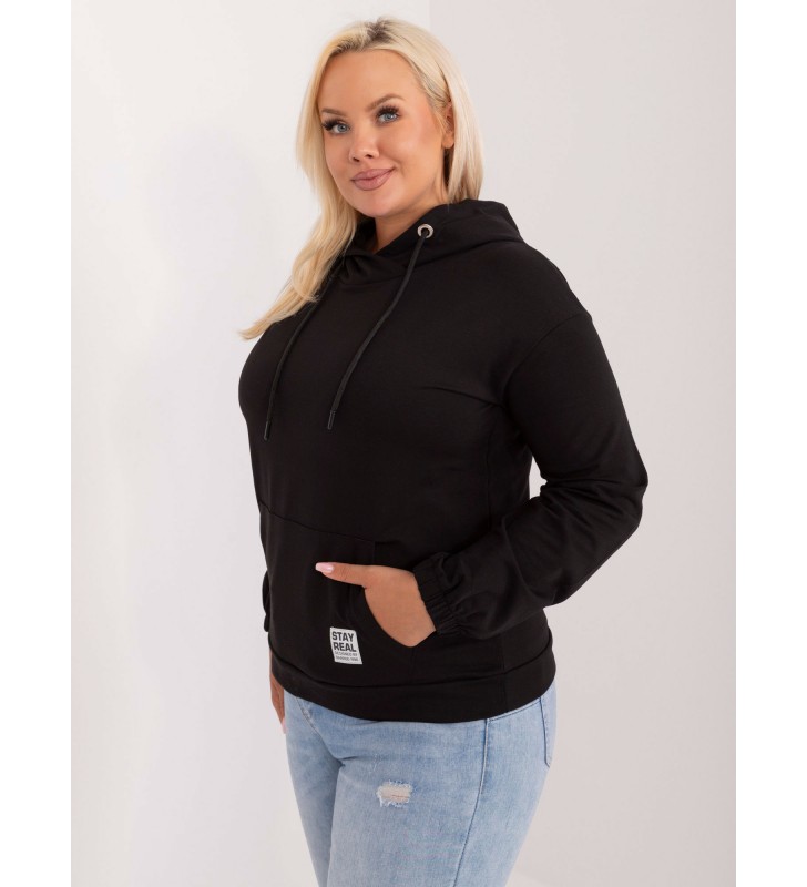 Bluza plus size RV-BL-8655-1.13X czarny