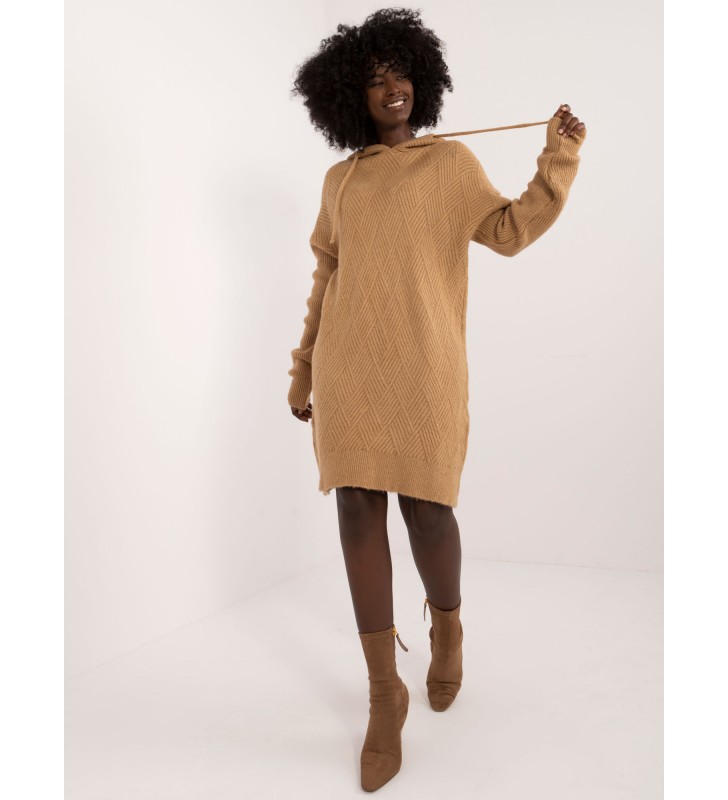 Sweter dzianinowa BA-SW-0582.27 camelowy