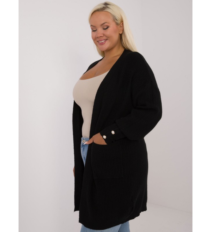 Sweter plus size PM-SW-PM-3726.99 czarny