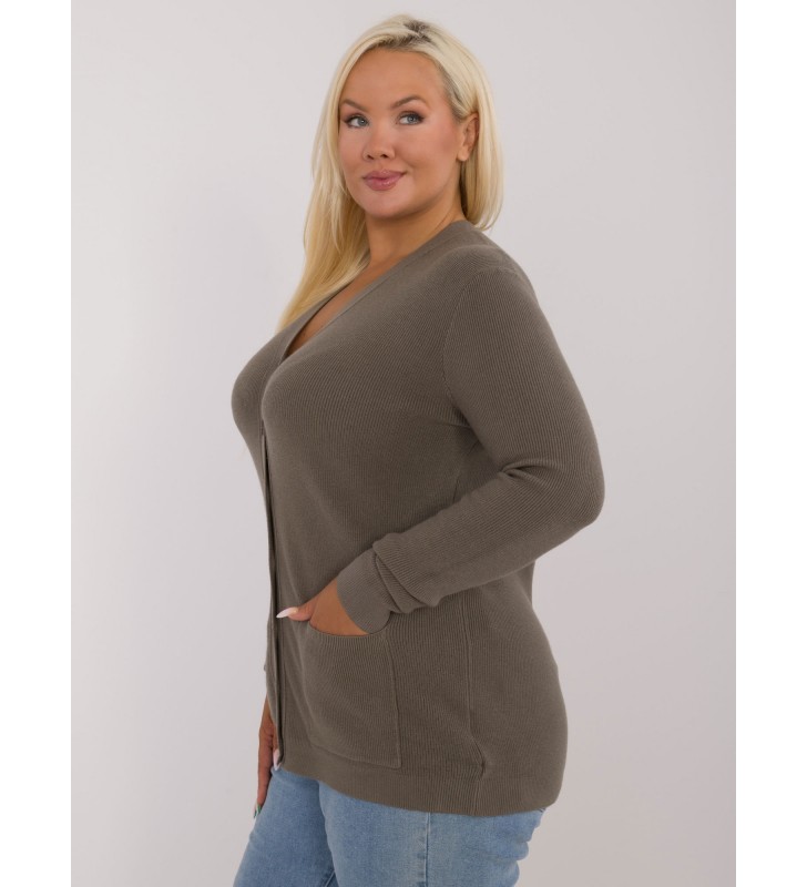 Sweter plus size PM-SW-PM730.31P khaki