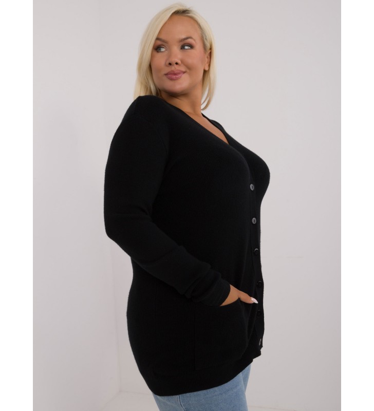 Sweter plus size PM-SW-PM730.31P czarny