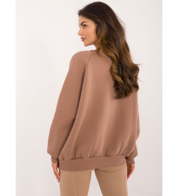 Bluza bez kaptura EM-BL-857.88 brązowy