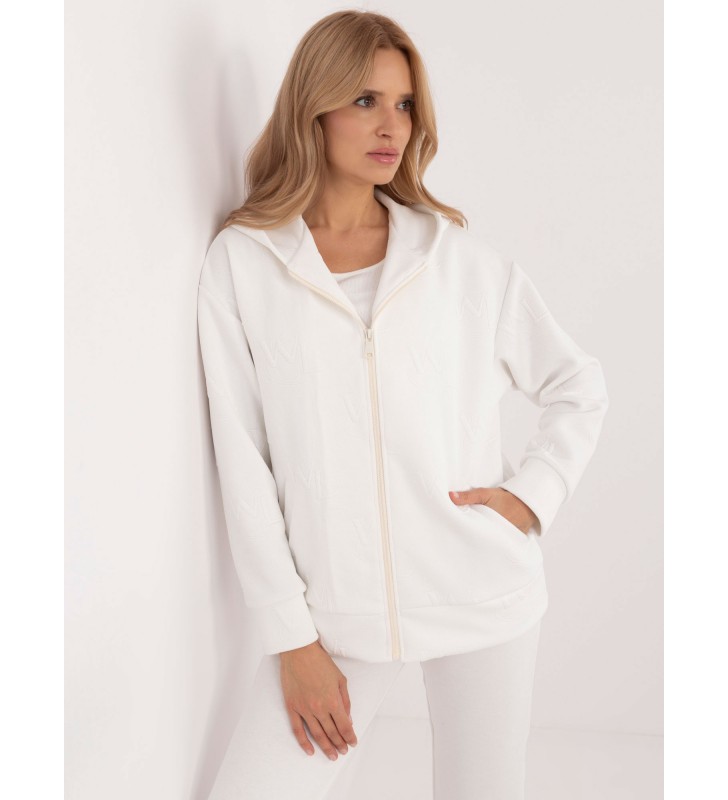 Bluza z kapturem LK-BL-509806.78 biały