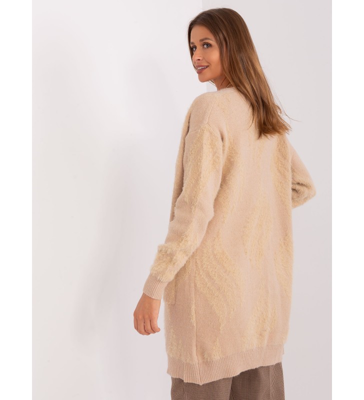 Sweter kardigan AT-SW-234501.00P beżowy