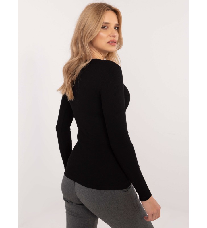 Bluzka longsleeves CLM-BZ-1416.95 czarny