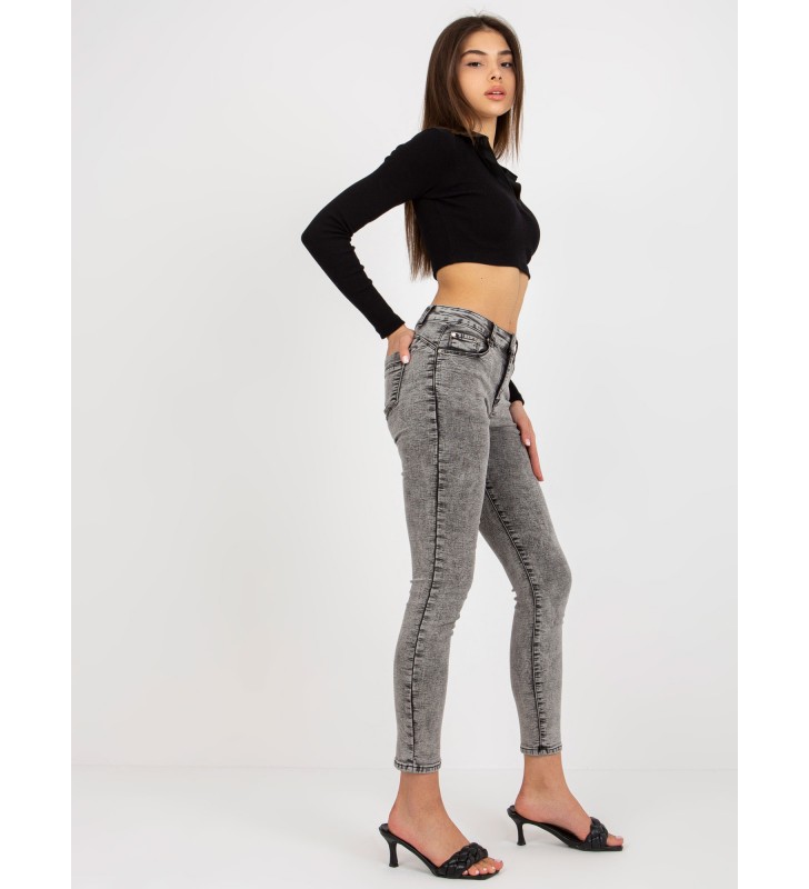 Spodnie jeans jeansowe NM-SP-H206.85 ciemny szary