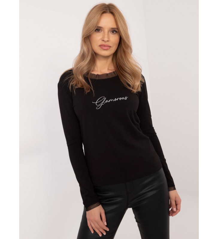 Bluzka longsleeves CLM-BZ-1157.13X czarny