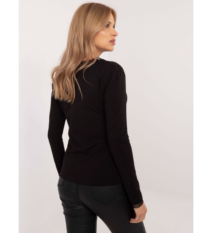 Bluzka longsleeves CLM-BZ-1157.13X czarny